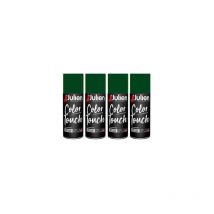 4 aérosols vert brillant 400 ml RAL6005 Color Touch JULIEN