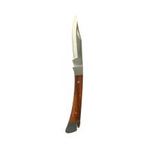 Couteau lame 65mm pliant manche en bois