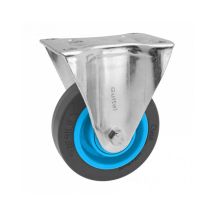 Roulette de manutention fixe à platine Gemroll Resilex Ø100mm GUITEL