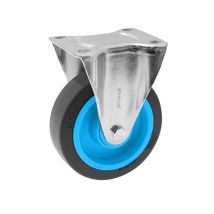Roulette de manutention fixe à platine Gemroll Resilex Ø125mm GUITEL