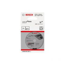 Lot de 5 disques à tronçonner en inox Ø76mm BOSCH