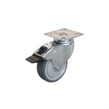 Roulette pivotante à frein uniroll diam75mm 066722 GUITEL
