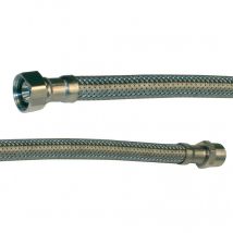 Flexible inox à visser 50cm M 1/2 - F 1/2