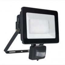 Projecteur extérieur à LED intégrée à détection 50W 4000lm anthracite