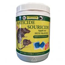 Pat'appât raticide souricide 150g