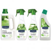 Pack Soluvert : nettoyant + dégraissant + anti-calcaire + détartrant STARWAX