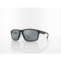 Armani Exchange AX4122S 80786G 59 matte black / light grey mirror black