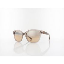 Armani Exchange AX4127S 82408Z 54 shiny transparent tundra / brown mirror silver gradient