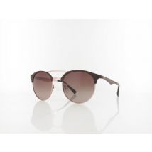 HIS polarized HPS94108-2 53 brown / brown gradient with silver flash polarized