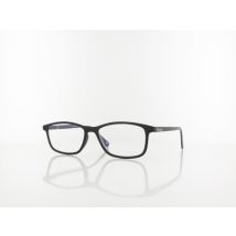 Brilando BLF51 BLUE-UV Fertiglesebrille matt black +1,00