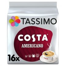 Tassimo Costa Americano Coffee Pods 12 Pack