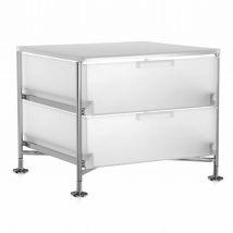 Mobil Schubladen Container, Farbe eisfarben l1 (opal), Anzahl Schubladen 2