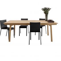 MAISA Massivholz Tisch, Tischplatte/Untergestell eiche, Grösse 220 x 100 cm