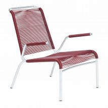Altorfer Modell 1142 Lounge Sessel, Farbe weinrot