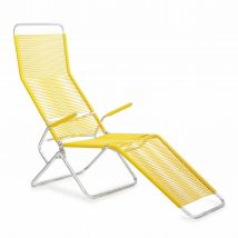 Altorfer Modell 1158 Liegestuhl, Farbe gelb