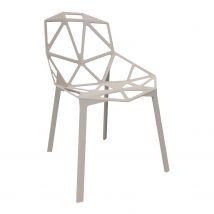 Chair_One 4-Bein Outdoor Stuhl, Farbe grau 5254