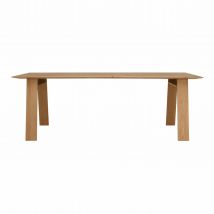 Bondt Rechteck-Tisch, Holz europäischer nussbaum, Grösse b. 240 × t. 100 cm