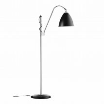 BL3 Floor Lamp Stehleuchte, Farbe black semi matt, Lampenschirm d. 21 cm