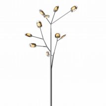 16 Tree Trunk LED Stehleuchte, Modell cypress trunk / 15 leuchten, Farbe grey 2
