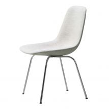 Eyes 4 Leg Vollpolster Stoff-Stuhl, Bezug stoff remix3 - 196 black, Untergestell schwarz