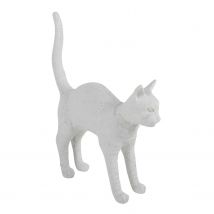 Jobby white Cat Lamp Akku-Tischleuchte