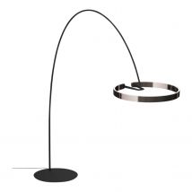 Mito largo LED Bogenleuchte, Kopf / Body phantom/schwarz matt