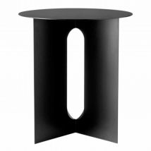 Androgyne Side Table Beistelltisch, Farbe schwarz