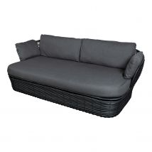 Basket 2er Sofa, Farbe graphite/grey