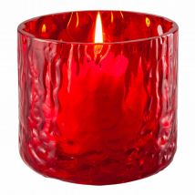 NIGHT IN VENICE Kerzenständer, Farbe red
