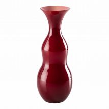 PIGMENTI Vase, Grösse h. 36,5 cm, Farbe opal/bloodred