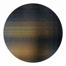 Canvas Teppich , Farbe shantung, Format rund, Grösse d. 250 cm