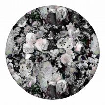 Eden Queen B&W Teppich, Format rund, Grösse d. 250 cm