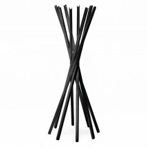 Sciangai Garderobe, Material/Farbe esche schwarz gebeizt