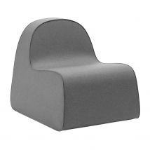 Lounge Sessel, Farbe taubengrau