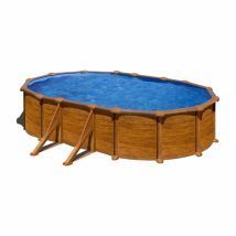 Piscina Fuori Terra Gre MAURITIUS 500 Connect - 5,00 x 3,00 h.1,32 m