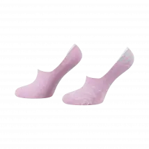 Damen-Socken mit floralem Muster in flieder