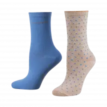 Socken im praktischen 2er Pack in beige