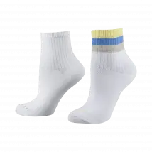 Damensocken im 2er Pack in weiß