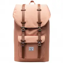 Herschel Little America Backpack 10014-05728, Damskie, Różowe, plecaki, poliester, rozmiar: One size