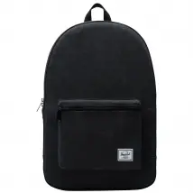 Herschel Cotton Casuals Backpack 10076-01566, Unisex, Czarne, plecaki, bawełna, rozmiar: One size