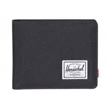 Herschel Roy Wallet 10363-00165, Unisex, Czarne, portfele, poliester, rozmiar: One size