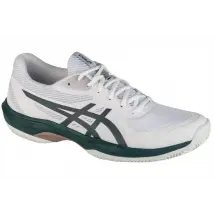 ASICS FF Clay/OC 1041A490-100, Męskie, Białe, buty do tenisa, tkanina, rozmiar: 42,5