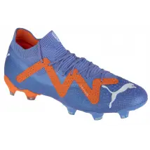 Puma Future Ultimate FG/AG 107165-01, Męskie, Niebieskie, buty piłkarskie - korki, skóra syntetyczna, rozmiar: 35,5