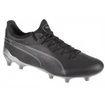 Puma King Ultimate FG/AG 107563-03, Męskie, Czarne, buty piłkarskie - korki, skóra syntetyczna, rozmiar: 40,5