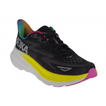 Hoka W Clifton 9 1127896-BAAB, Damskie, Czarne, buty do biegania, tkanina, rozmiar: 36 2/3