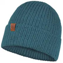 Buff Kort Knitted Hat Beanie 1180817421000, Damskie, Niebieskie, czapki, akryl, rozmiar: One size