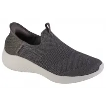 Skechers Slip-Ins Ultra Flex 3.0 Smooth Step 149709-GRY, Damskie, Szare, buty sneakers, tkanina, rozmiar: 36,5