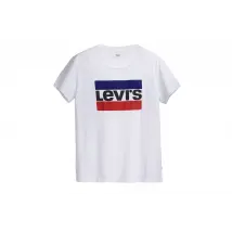 Levi's The Perfect Tee 173690297, Damskie, Białe, t-shirty, bawełna, rozmiar: XS