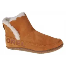 Sorel Nakiska Bootie 1876141224, Damskie, Brązowe, buty zimowe, skóra zamszowa, rozmiar: 37