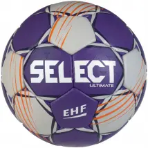 Select Ultimate V24 EHF Handball 200032, Unisex, Fioletowe, piłki do piłki ręcznej, poliuretan, rozmiar: 2